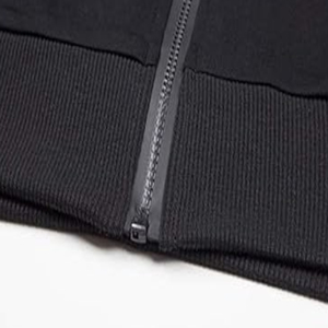 Haga su propio diseño de chándal Streetwear 100% algodón negro chándales secado rápido correr al aire libre Jogging conjunto ligero - Product Image 4