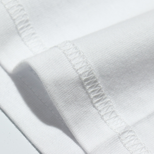 เสื้อยืดผ้าฝ้าย100% พิมพ์ลาย DTG สำหรับทุกเพศเสื้อยืด220จีเอสเอ็มสีขาวผู้ชายผู้หญิงเสื้อยืดครอปกราฟิกทรงโอเวอร์ไซส์ออกแบบได้ตามต้องการ - Product Image 4