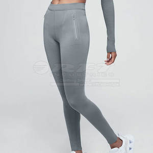 Logo personnalisé Leggings pour femmes Collants d'entraînement taille haute Vêtements de sport extensibles pour la course et le yoga - Product Image 5