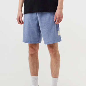 Short décontracté OEM avec logo personnalisé pour hommes, top vente, qualité supérieure 100% coton, confort, élastique, polaire unie, nouveauté - Product Image 4