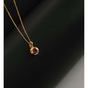 Collar con Colgante de Llave Geométrica Chapado en Rodio Oro Rosa con Diamante y Perla - Cadena Clásica de Moda para Regalo de Compromiso - Product Image 3