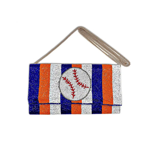 คลัทช์ที่ได้แรงบันดาลใจจากเบสบอล-อุปกรณ์เสริมสำหรับแฟนๆของกีฬา - Product Image 3