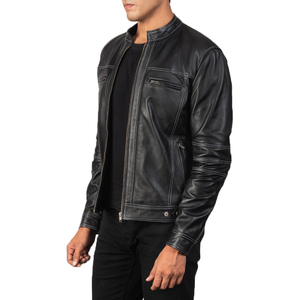 Leather Classic Cut <b>Men</b> Leather <b>Jacket</b> <b>for</b> Stylish Casual Wear Comfortable Fit Long Lasting Outerwear <b>jacket</b> <b>for</b> <b>men</b> - Product Image 3