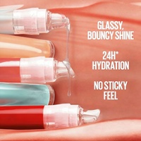 Huile-gel repulpante pour les lèvres à marque privée avec acide hyaluronique, effet sucré, fruit de la passion, lisse et nourrissant, beurre à lèvres brillant