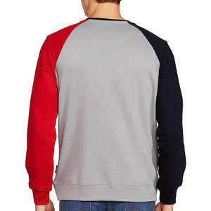 El mejor precio al por mayor en la sudadera holgada de moda para hombre Venta caliente ropa de invierno informal 100% algodón bordado liso teñido - Product Image 5