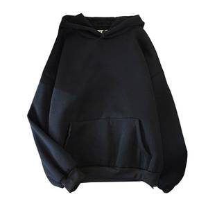 Sudaderas con capucha lisas de lana de otoño para mujer, sudaderas holgadas de manga larga de gran tamaño, sudaderas con capucha estampadas informales de moda personalizadas - Product Image 5
