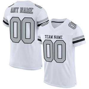 Camiseta de fútbol americano Elite Fit, ropa deportiva sublimada de diseño personalizado de secado rápido para equipos, entrenamiento escolar y uso en el día del juego - Product Image 3