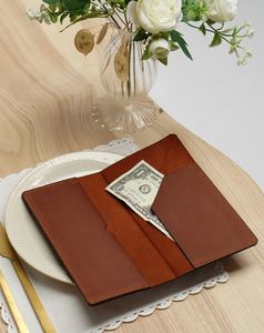 Clip de cuero PU para restaurante, presentador, café, Bar, soporte para cheques, soporte para billetes, libro de cheques de invitados, servidor, organizador de tarjetas Ap - Product Image 1