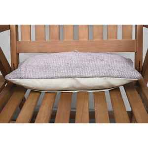 Gray Luxury 8x16 Inch Wool Pillow Turkish Kilim Patchwork Decorative Accent Woven Vintage <b>Fluffy</b> Pattern Portable <b>Bedding</b> Use - Product Image 4