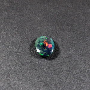 1 Piece Natural Black <b>Opal</b> 13X10MM Oval Cabochon 2.30Cts Gemstone Loose for Jewelry Making - Product Image 3