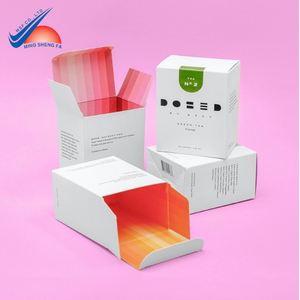 Boîte d'emballage cosmétique en papier personnalisable - Impression couleur CMJN pour masques faciaux, toners, lotions et accessoires de beauté - Product Image 2