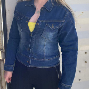 Chaqueta Vaquera Ligera y Elegante para Mujer, Transpirable, de Primera Calidad, Chaqueta Vaquera para Mujer Más Vendida - Product Image 3