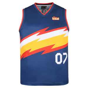 Uniforme de baloncesto personalizado para hombre con el último diseño e impresión de logotipo personalizado MOQ bajo - Product Image 6
