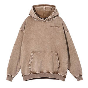 Haute Qualité Street Wear Acid Wash Hoodies Surdimensionné Acide Wash Hoodies Pull Acid Wash Hoodies - Product Image 6