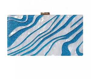 Pochette élégante et tendance pour femme, imitation perle, luxe, papillon, charme solide, pochette complète, design créatif pour mariage - Product Image 2