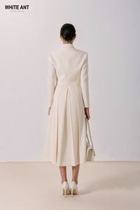 Impressionnant blanc court femmes vestes à manches longues BERNICE CROPTOP veste femmes vêtements 85% Polyester 15% Spandex Vietnam - Product Image 4