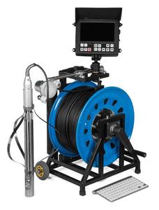 Caméra d'inspection de puits profonds sous-marins rotative 360° avec fonction pan-tilt, portée 100m - Product Image 4