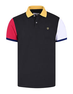 Blanc printemps saisonnier hommes haute qualité usine Spot à manches courtes 100% coton grande taille Golf t-shirt Polo - Product Image 3