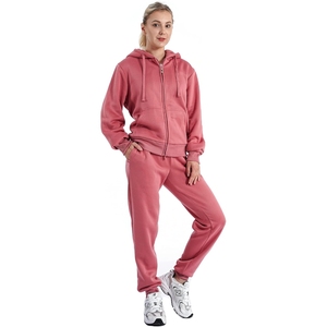 Chándal informal elegante para mujer, conjunto a juego, traje activo para exteriores e interiores, chándal cómodo, Conjunto elegante de dos piezas - Product Image 3