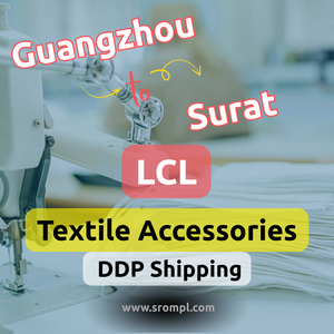 Expédition DDP de Guangzhou à Surat pour accessoires textiles LCL - Product Image 2