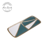 Plateau oeil maléfique en fer artisanal de meilleure qualité avec Design d'oeil imprimé utilisé pour la décoration de la maison plateau de Table et affichage