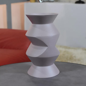 Floreros de mesa únicos de último diseño para decoración del hogar Macetas de aluminio y metal Jarrones Decoración de jardín Urnas Maceta para boda - Product Image 3