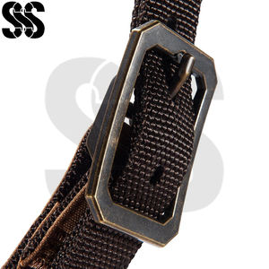 Cabestro para Caballo de Cuero/Nylon de Primera Calidad, con Narigueña Acolchada Suave, Herrajes Resistentes al Óxido, Duradero, Cómodo y Profesional - Product Image 4