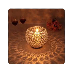Latest Collection Top Quality Candle Crystal Bowl With Diamond at Competitive Price - Product Image 5