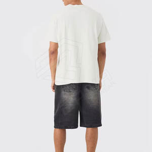 T-shirt Homme Vintage Personnalisé avec Logo, 100% Coton Biologique Épais, Coupe Oversize, Manches Longues ou Courtes, Couleur Unie – Écologique et Séchage Rapide - Product Image 5