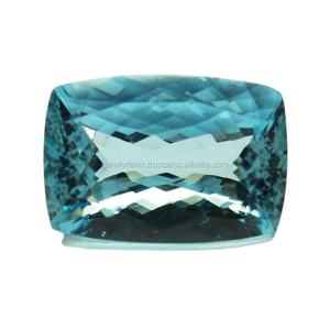 4x3MM rectangulaire bleu aigue-marine pierres précieuses coupe lâche formes calibrées fabricant indien certifié naturel de pierres précieuses en vrac - Product Image 6