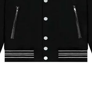 แจ็กเก็ตขนสัตว์สีดำสำหรับผู้หญิงแขนเสื้อขนสัตว์สีดำเป็นมิตร - Product Image 5