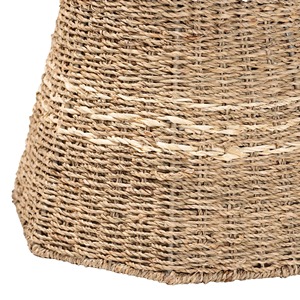 โต๊ะปลายหญ้าทะเลพร้อมกรอบโลหะผลิตในเวียดนามวัสดุเป็นมิตรต่อสิ่งแวดล้อมเฟอร์นิเจอร์บ้านของตกแต่งบ้านขายส่ง - Product Image 2