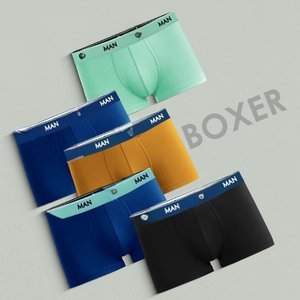 Calzoncillos bóxer de lujo de primera calidad suministrados por ODM transpirable 100% algodón antibacteriano último estilo cómodo soporte ajuste perfecto - Product Image 5