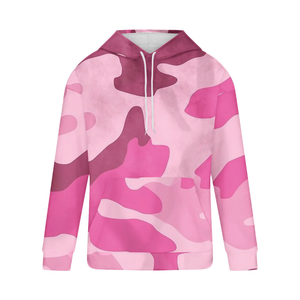 เสื้อฮู้ดแบบสวมศีรษะของผู้ชายทรงพอดีตัวปกติผ้าฝ้ายขนแกะ100% ลายพรางโลโก้ออกแบบได้ตามต้องการ OEM - Product Image 1