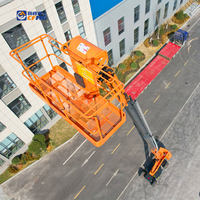 Plateforme élévatrice automotrice CFMG 29m 460kg, plateforme élévatrice hydraulique électrique/diesel pour la construction