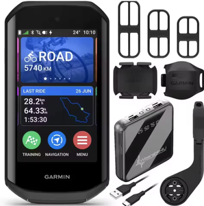 คอมพิวเตอร์จักรยาน Garmin Edge 1050 รุ่นขั้นสูง พร้อมจอสัมผัส GPS รับประกัน 3 ปี และระบบเสียงรอบทิศทาง - Product Image 1