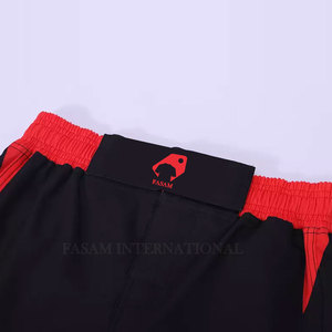 Shorts de boxe respirants à séchage rapide pour hommes, kimono de Jiu-Jitsu, impression de logo personnalisée, shorts de boxe - Product Image 3