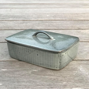 Mantequillera de Porcelana Hecha a Mano Sweese con Tapa Ecológica, Superventas para Restaurantes y Eventos de Boda, Accesorio para Mesa - Product Image 4