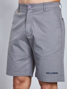 Pantalones cortos tipo polo de sarga de algodón 100% de la mejor calidad para hombres, cómodos, elegantes, duraderos para todos los días, ropa informal semiformal sólida - Product Image 4