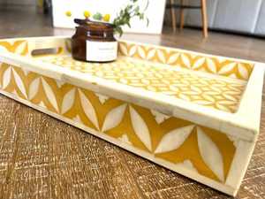 Bandeja de Servicio Moderna con Incrustaciones de Resina y Plato Decorativo Vajilla Decoración de Mesa Cocina Catering Usado Desayuno Almuerzo Cena - Product Image 6