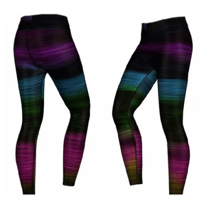 Ropa y accesorios de fitness Leggings con estampado de sublimación para mujer Pantalones de yoga transpirables Leggings de yoga con cintura elástica - Product Image 3