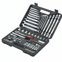 ITA Tools – Kit d'outils à douilles profondes 1/4" et 3/8" de 80 pièces avec mallette rigide, en acier au carbone et acier chromolybdène, OEM/ODM, fabriqué à Taïwan