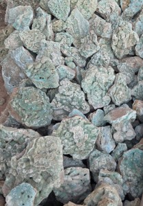 Aragonita Azul Natural en Bruto, Cristal Crudo de Afganistán, Piedra Mineral para Colección, Fabricación de Joyas, Gema Curativa Brillante, Marca 100 - Product Image 4