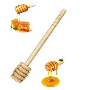 Cuchara de Miel de Madera con Diseño Elegante y Mango de Acrílico para Uso en el Hogar y la Cocina, Práctica para Regalos - Product Image 4