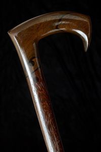 Standard International-Canne en bois réglable à prix artisanal avec nœuds multiples, bâton de marche en bois solide pour les aînés - Product Image 4