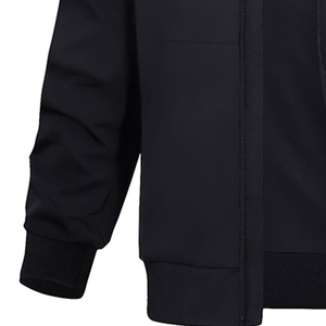 Veste universelle personnalisée coupe-vent écologique avec col montant en laine tricotée pour l'hiver - Product Image 6