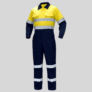 ชุดคลุมงานก่อสร้างสำหรับผู้ชายชุดทำงานแบบสะท้อนแสง - Product Image 2