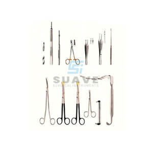 Conjunto de instrumentos de abdominoplastia de acero alemán, conjunto de abdominales - Product Image 6