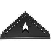 Porte-serviettes en métal de conception unique support de support de serviette noir de forme différente de haute qualité à vendre