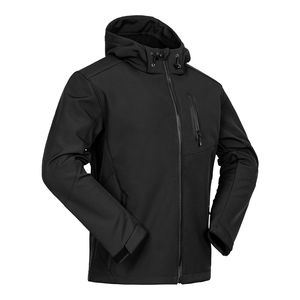 Blouson à capuche tactique softshell pour hommes de haute qualité pour la randonnée en plein air le camping tissu en toile imperméable prêt pour l'hiver - Product Image 6